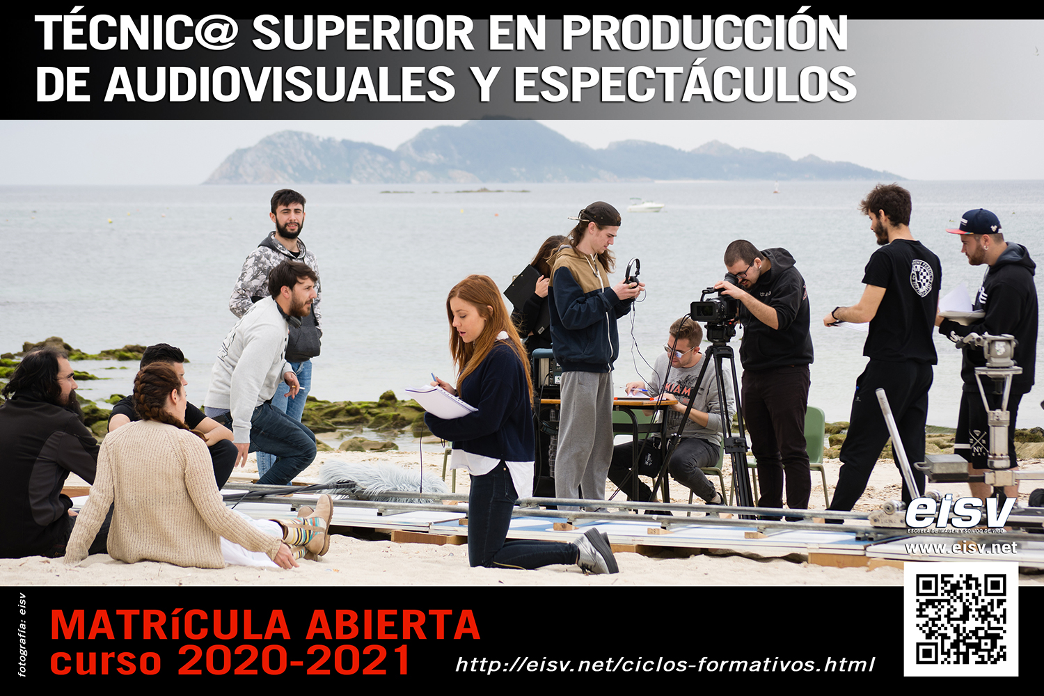 Matricula 2020 - 2021 Técnico Superior en Producción de Audiovisuales y Espectáculos