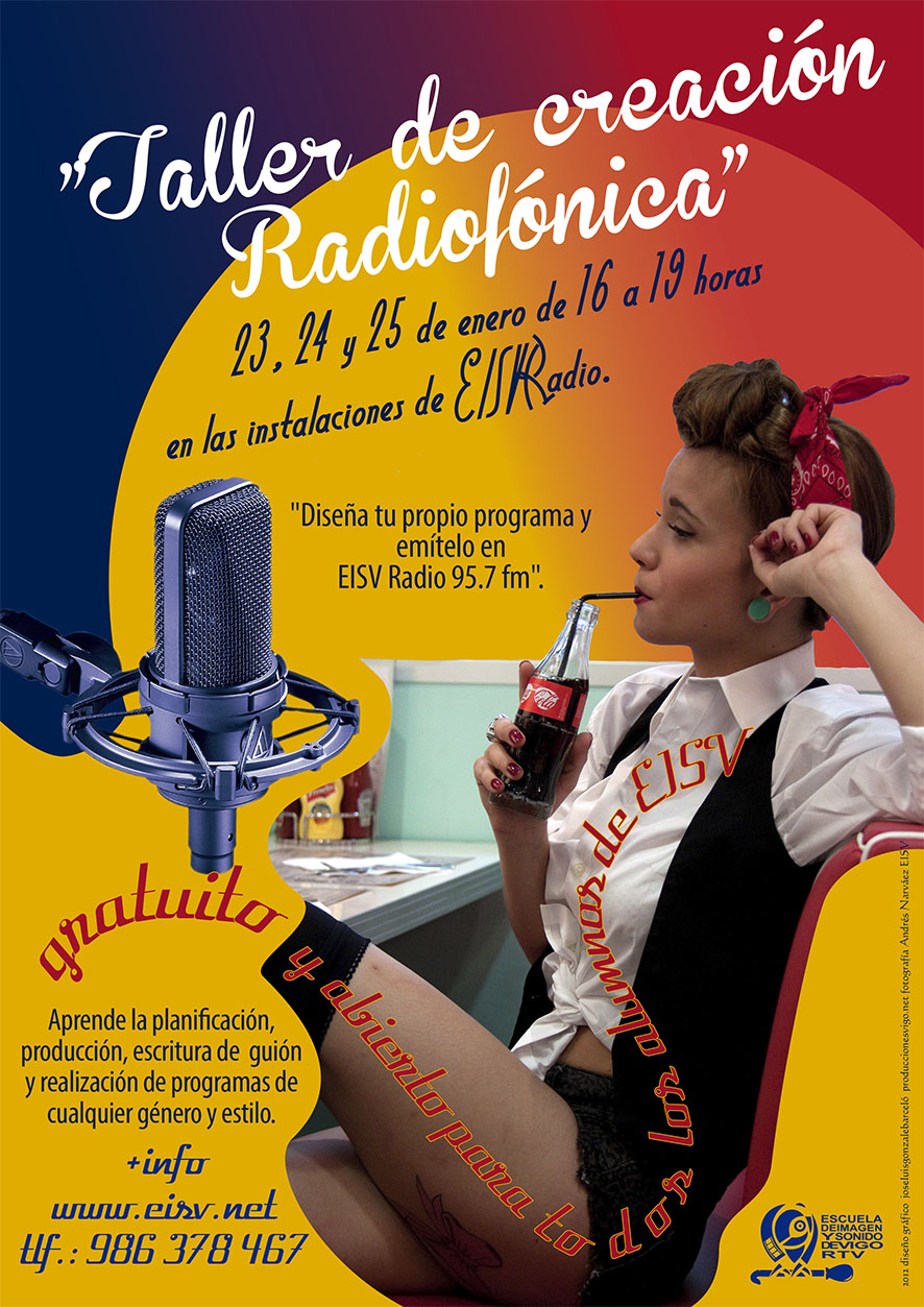 Curso de Creación Radiofónica para alumnos de la EISV.