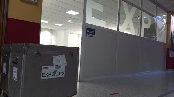 Imagen Entrada a la sala de EXPO de la EISV