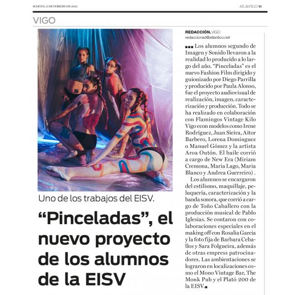 Imagen noticia: Pinceladas, El nuevo proyecto de los alumnos de la EISV